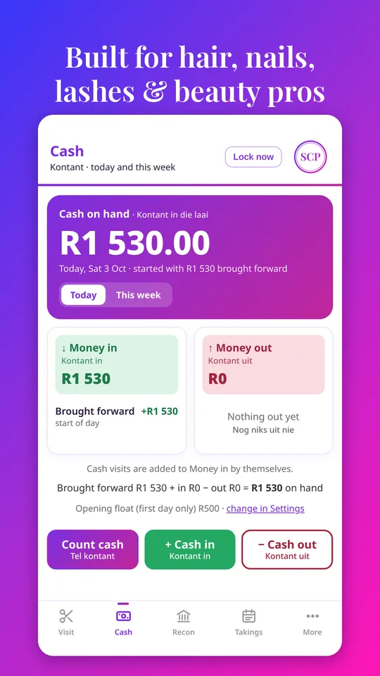 Cash on hand
